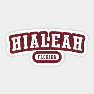 Hialeah, Florida Sticker